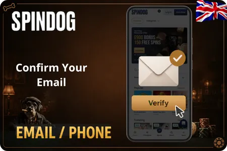 Confirm Your Email at Spindog Casino