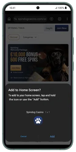 Add to Phone Desktop